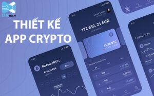 thiết kế kế app crypto