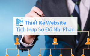 Thiết kế web tích hợp sơ đồ nhị phân